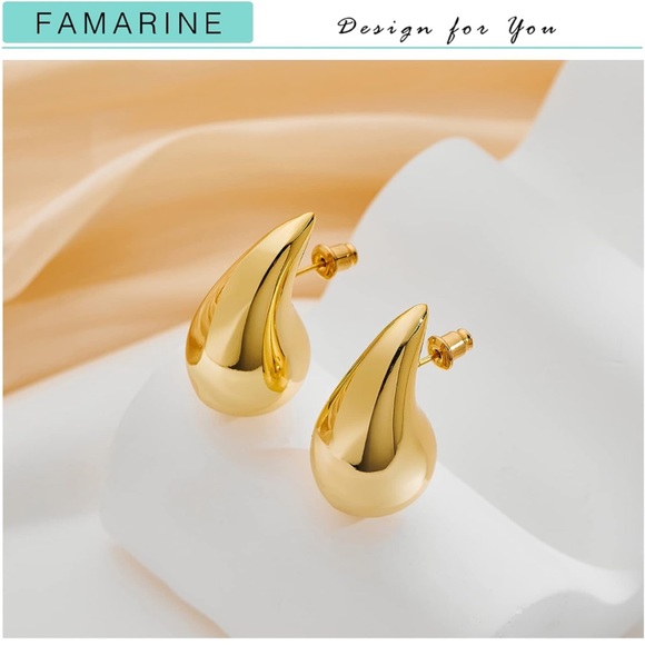 Brand new Waterdrop earrings - Picture 2 of 4